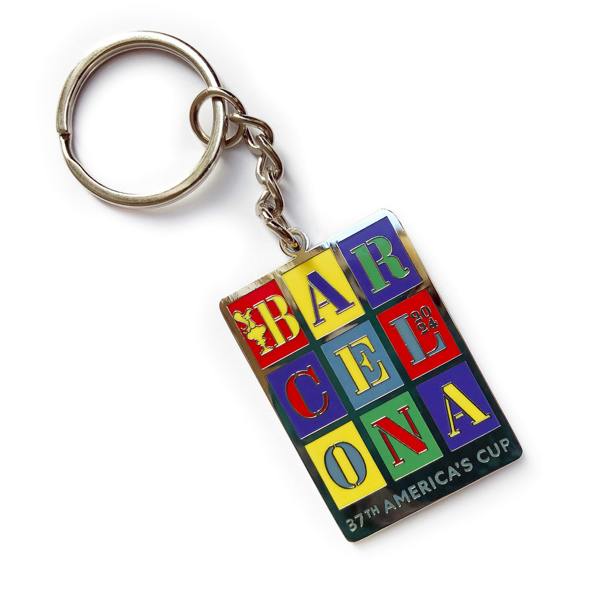 37th America's Cup Colour Keyring